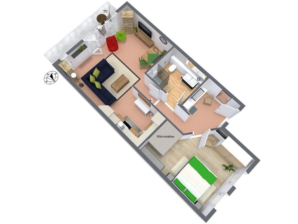 Parkresidenz Am Hafen Wohnung Hf 11 - Meerzeit Цингст Екстер'єр фото